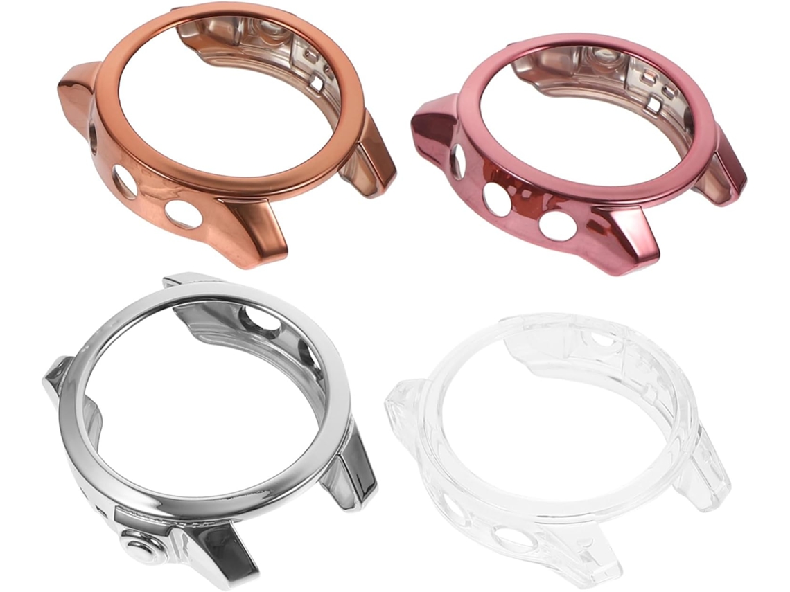 Kit Com 8 Protetores De Tela Para Smartwatch, Capas Protetoras