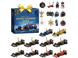Calendário de Advento F1, Presente de Natal, Caixa Cega, Corrida Infantil | S/MARCA