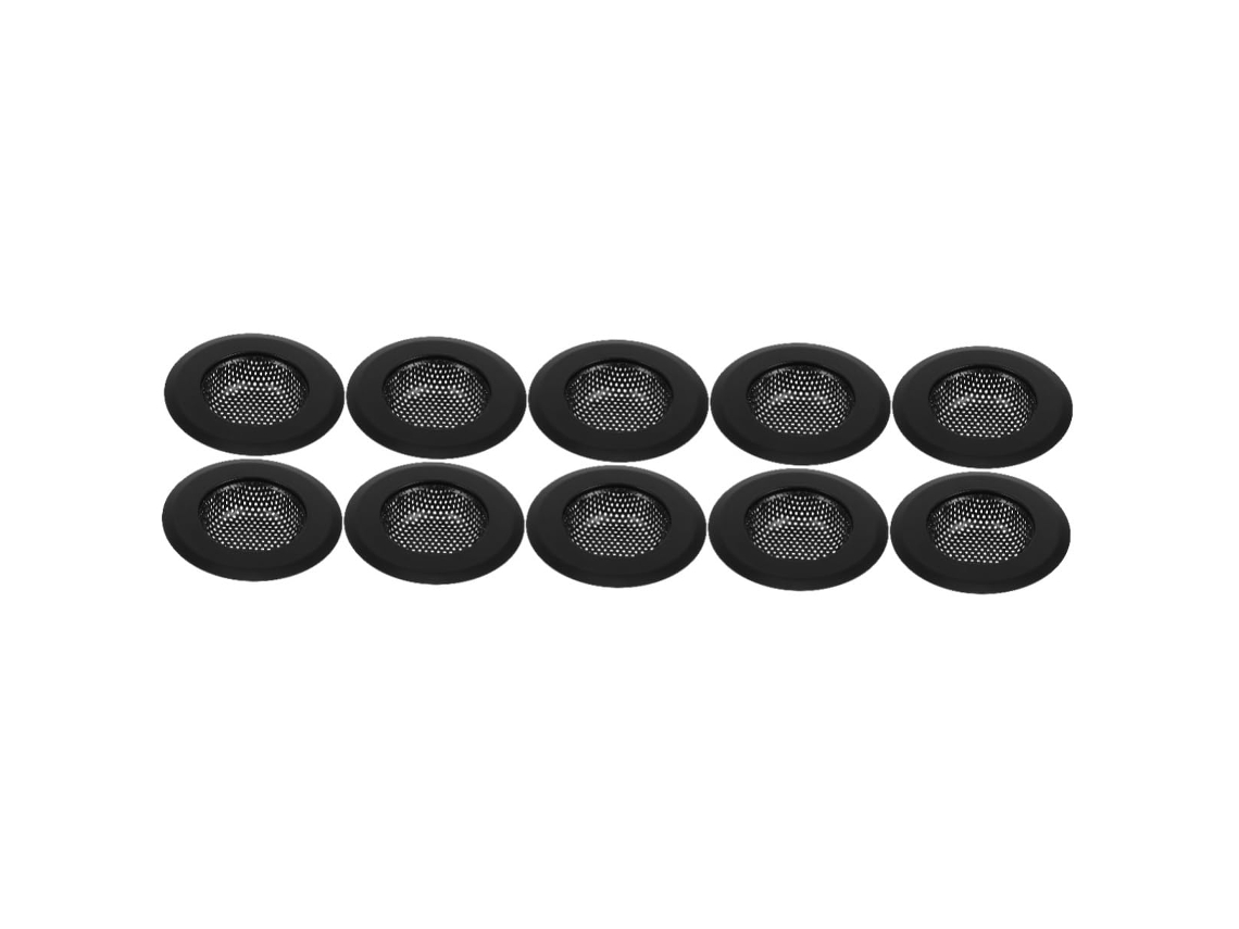 Conjunto De 10 Filtros De Aço Inoxidável Para Pia De Cozinha, Próprios Para Contato Com Alimentos.