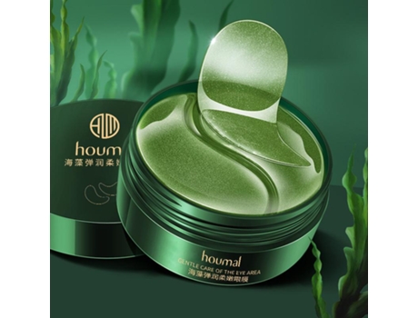 Charme Algas Hidratantes Bolsas Para Os Olhos Para Olheiras Máscara Para Os Olhos Remove Rugas Manchas Verdes Houmai