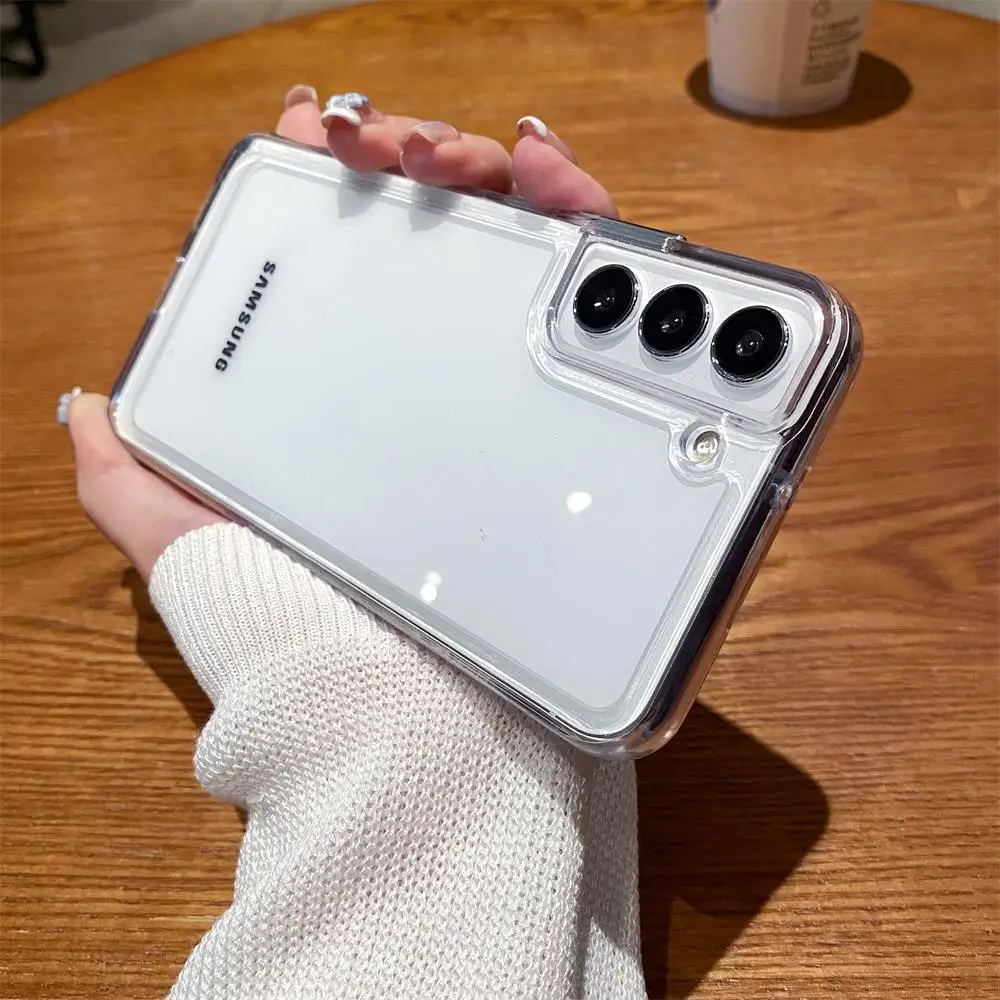 Capa Transparente À Prova De Choque Para Celular (a33 5g), Material Cristalino.