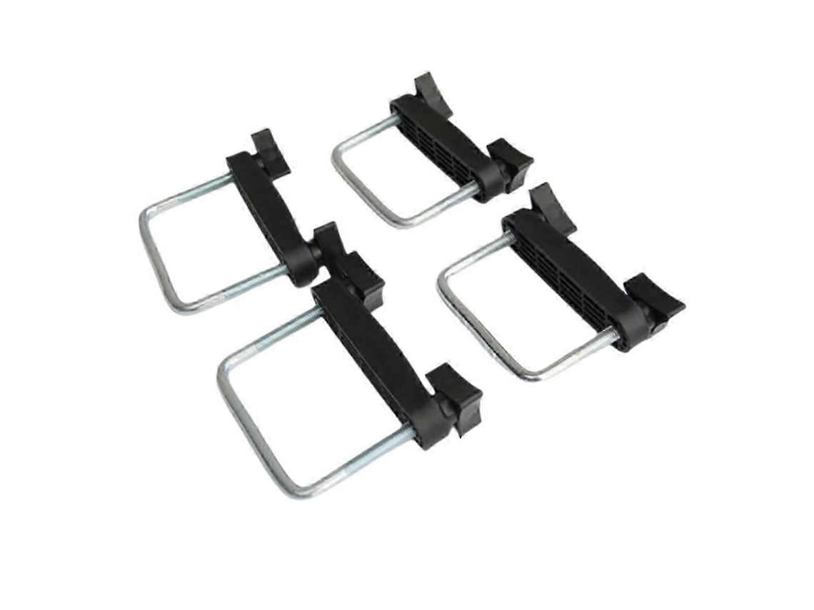 Kit De Fixação Universal Com Grampos Em U Para Bagageiro De Teto.