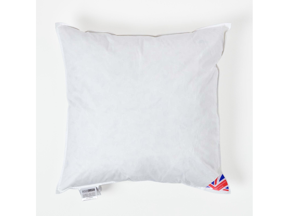 Homescapes Duck Feather Cushion Pad 55 X 55 Cm