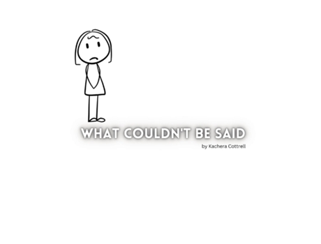 Livro What Couldnt Be Said De Cottrell, Kachera Et Al. (inglês)