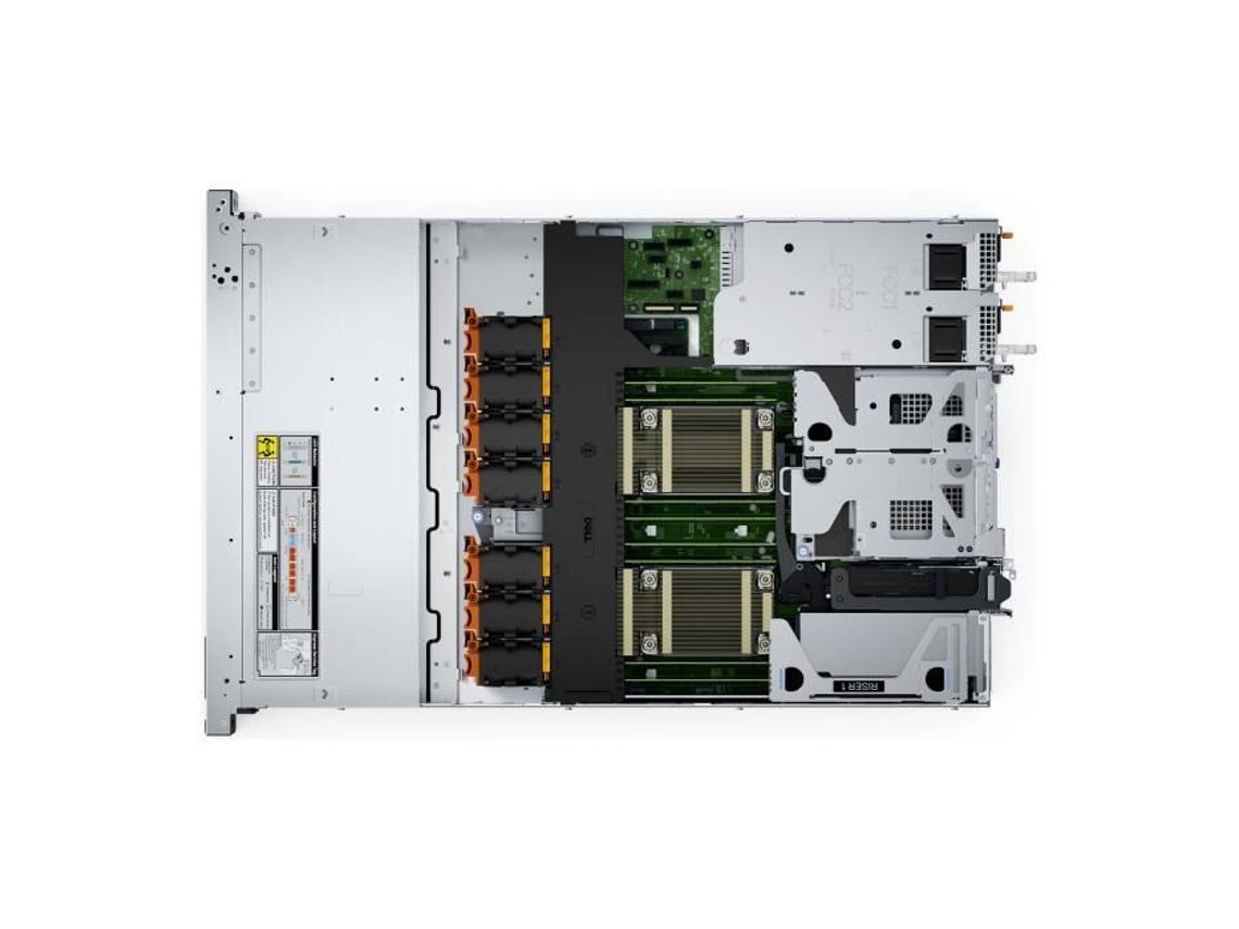 Servidor de montagem em rack DELL DELL Poweredge R660Xs 1U 2 maneiras 1 X Xeon Gold 5416S / 2 Ghz 32 Gb Ram Sas Hot-