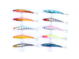 Plastic Lures (pike Killer Sharp Hooks) Pike Killer Lure 11.5cm/11.2g 10 Pieces Per Sale