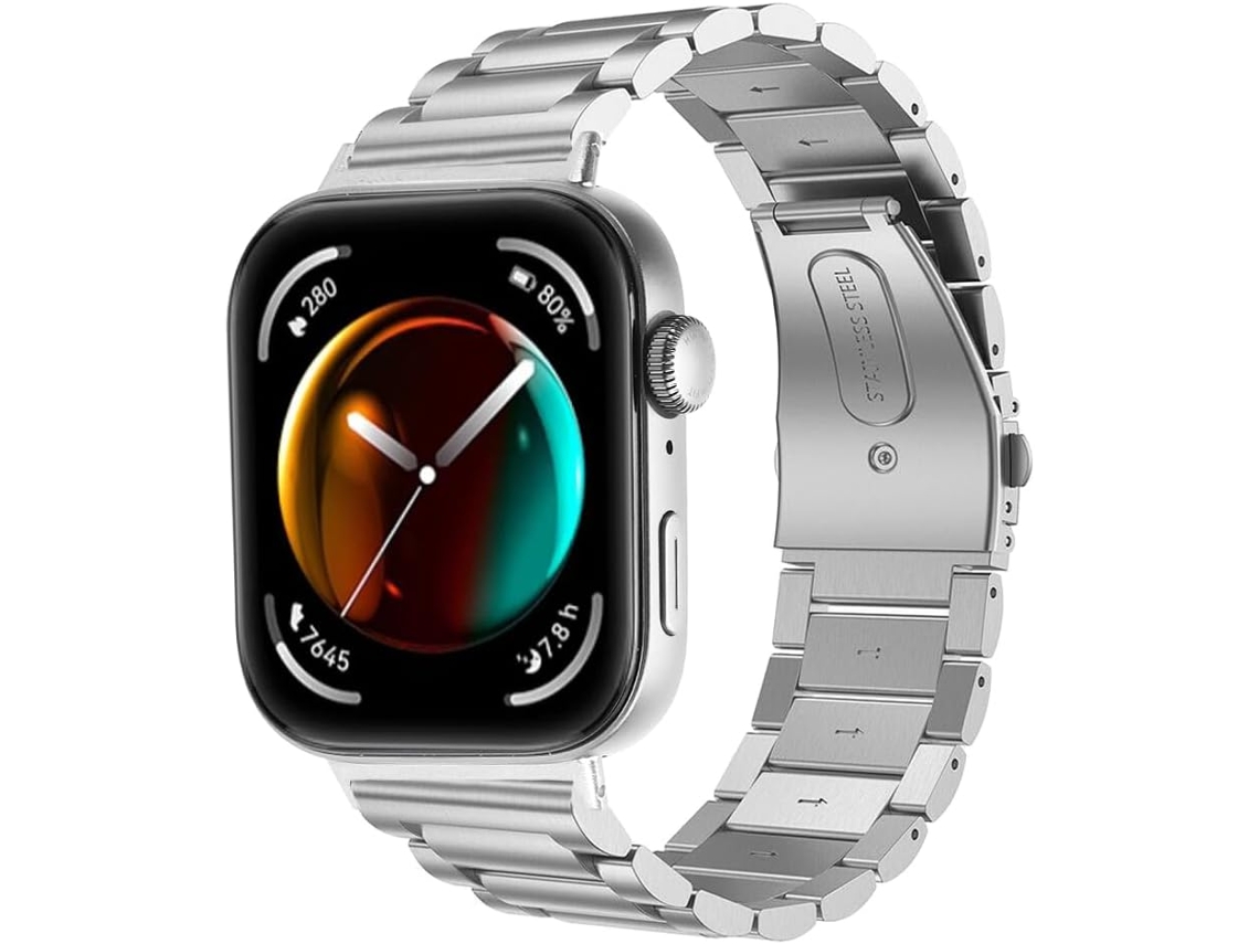 Pulseiras Compatíveis Com Watch Fit 5 Pro, Pulseira De Aço Inoxidável