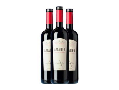 Vinho AMAREN Selección de Viñedos Rioja (0.75 L - 3 Unidades)