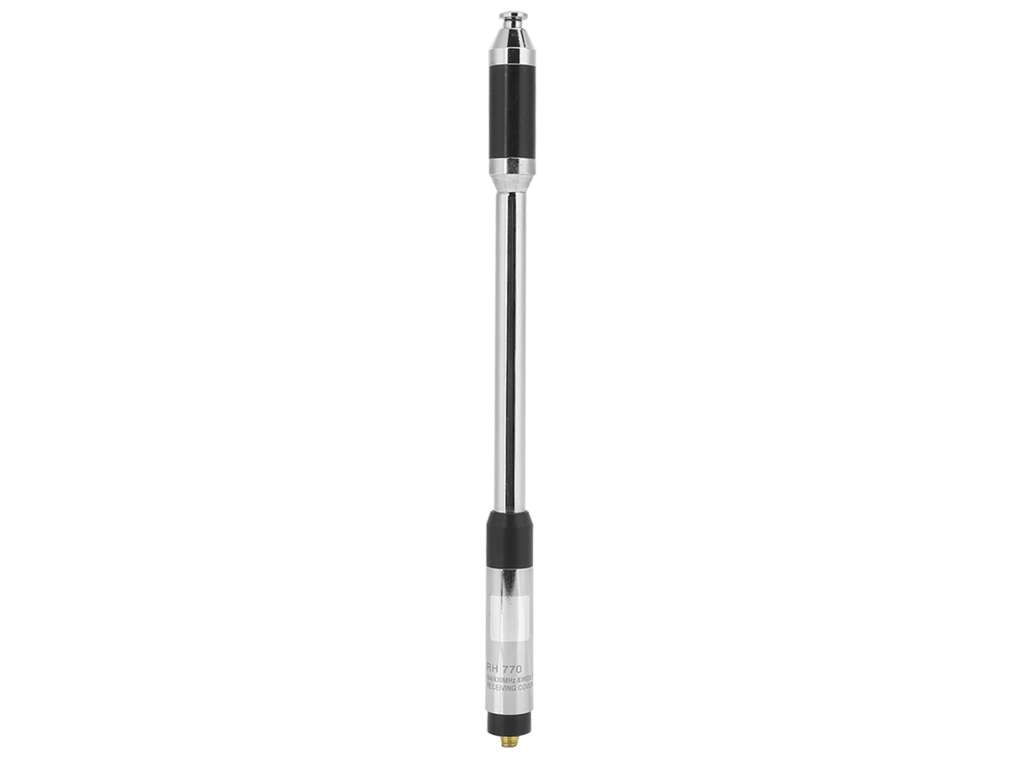 Rádio comunicador de banda dupla com antena telescópica - Rh770-aquaforge