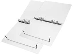 Pasta Organizadora Com 2 Unidades, Elástico Transparente Para Cadernos Escolares, Durável E Prática. Gokoco