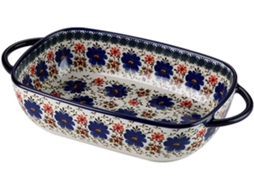 Assadeira De Cerâmica Com Alça Dupla, Elegante E Segura, Ideal Para Assar E Cozinhar