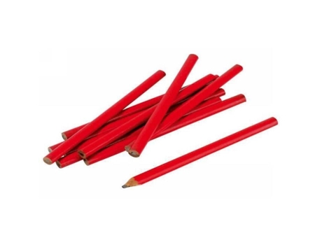 Conjunto de 12 lápis de carpinteiro Sans Marque