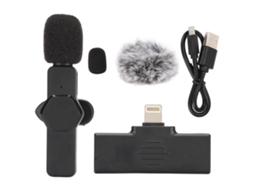Microfone Lavalier Sem Fio LAXISCREED Plug And Play