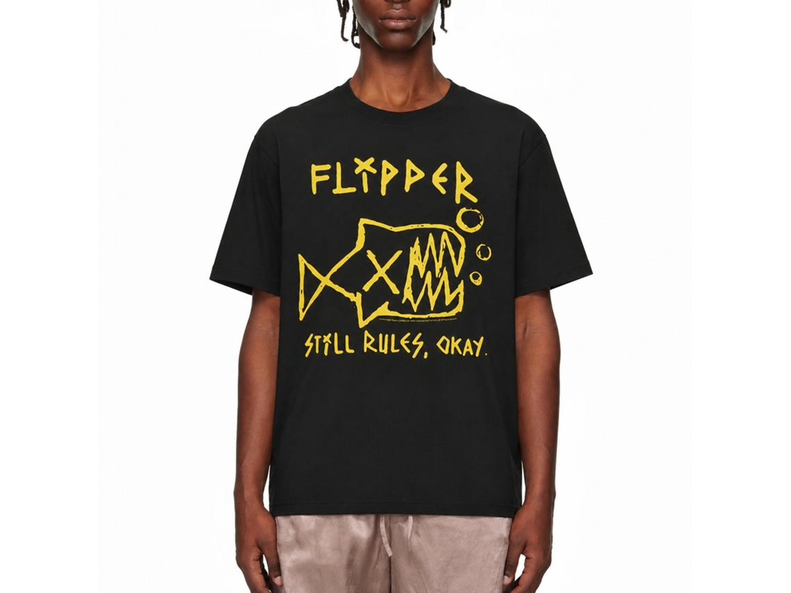 Flipper Logo T-shirt Unisex Adults Size:xl