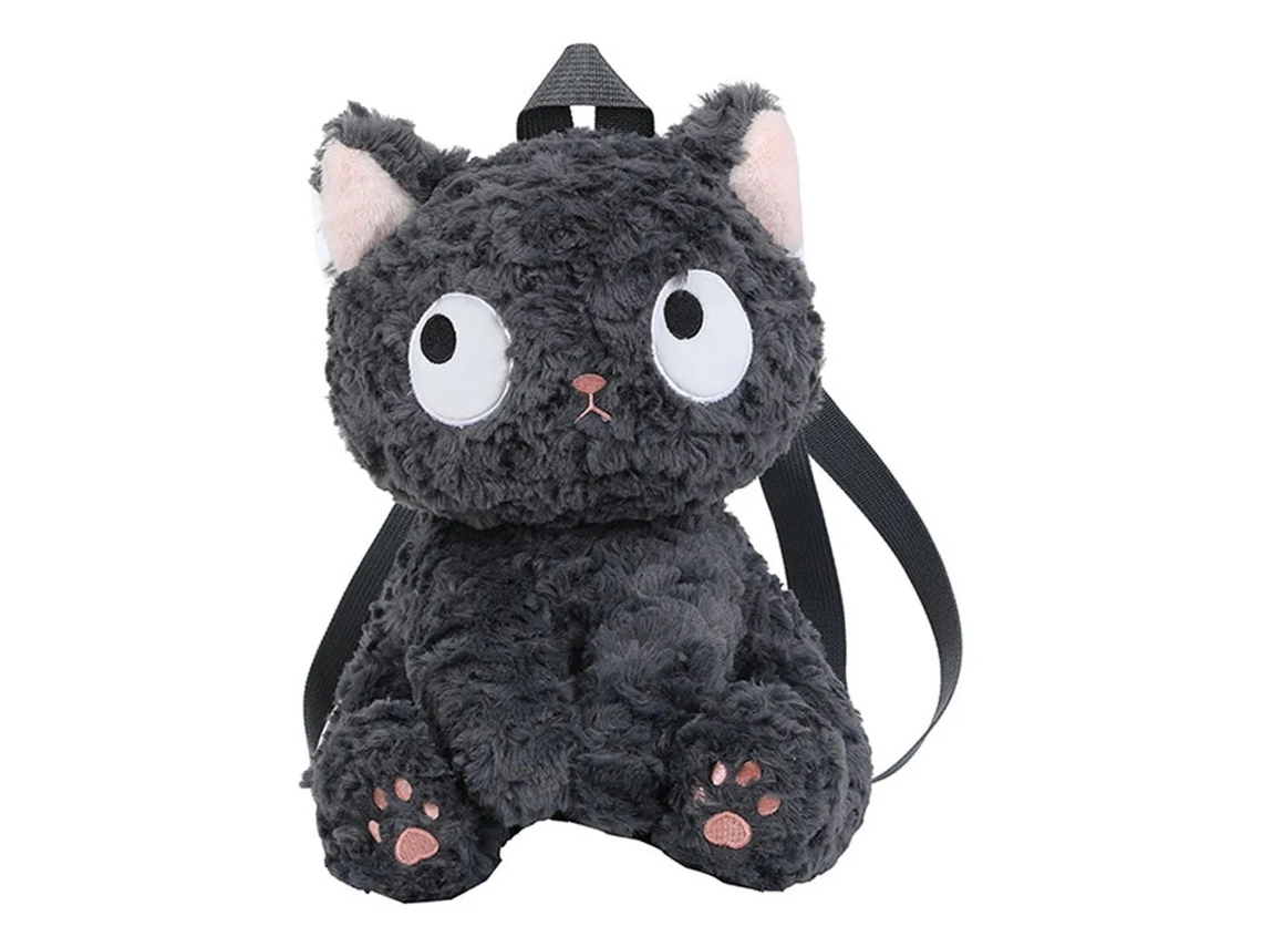 Lurelia Mochila De Pelúcia Animal 20x15x31 Cm, Bolsa Casual Com Alça Ajustável