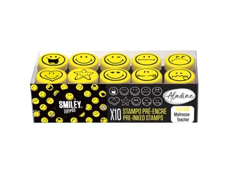 Carimbo Smiley ALADINE Cx. C/10 03626