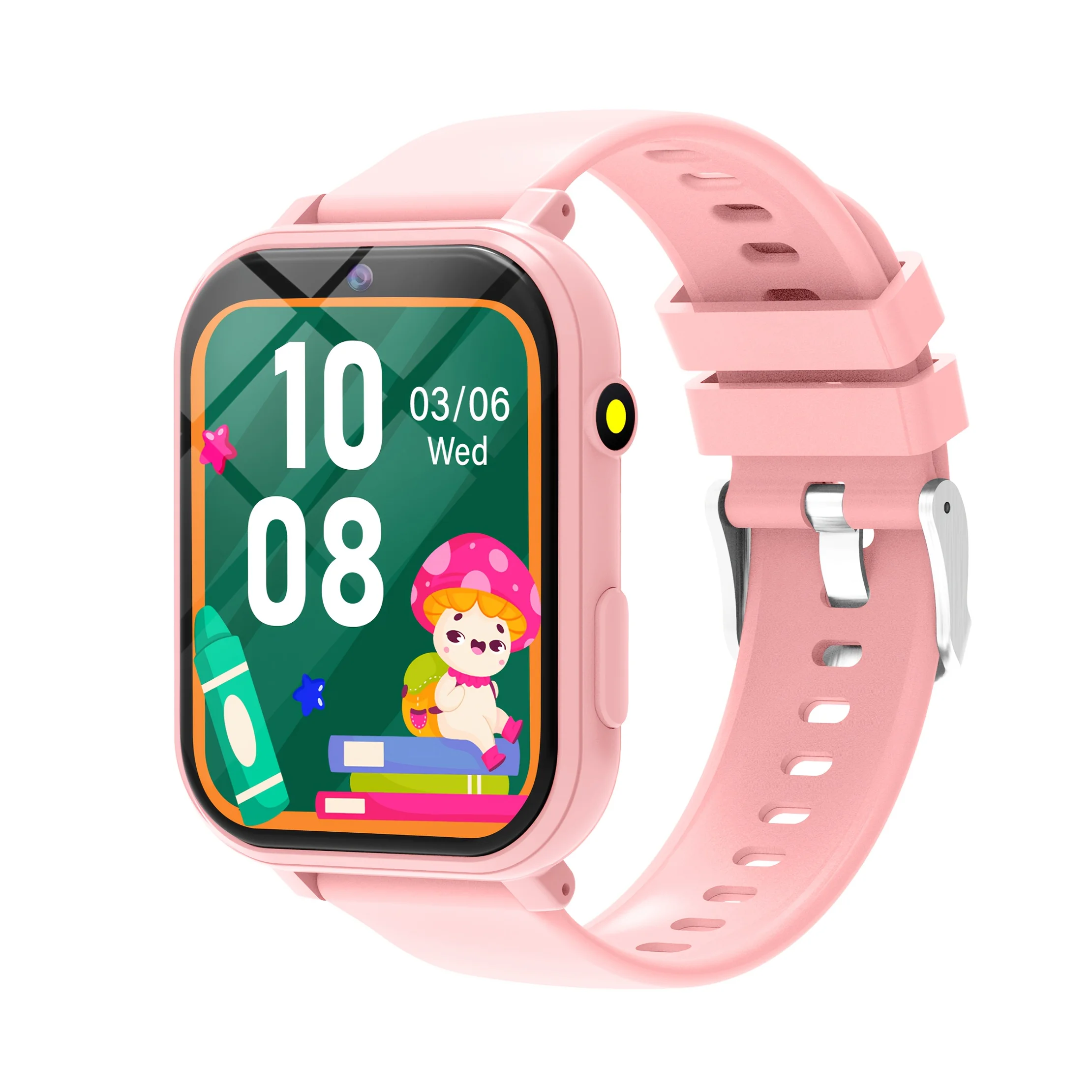 (rosa) Smartwatch Para Adolescentes Com Múltiplas Funções