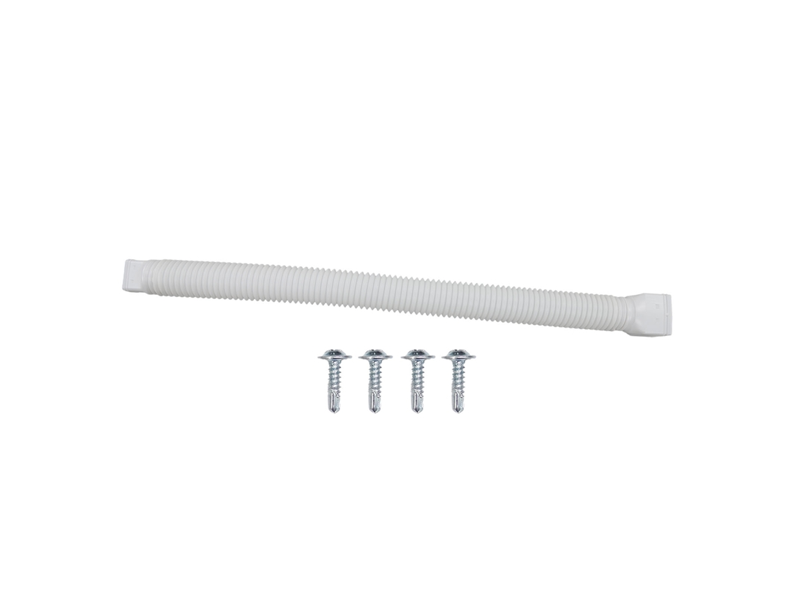 Extensor Retrátil De Canaleta De Chuva Branco