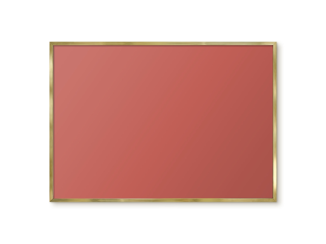 Magnetic Board For Wall Dark Salmon For The Bedroom Espelharte (100x70 Cm)