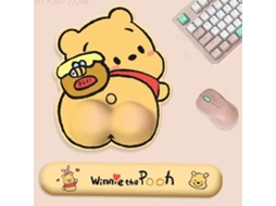 Almofada HEXINYIGJLY Apoio Punho Teclado Rato Espuma Memória para Gaming, escritório Ursinho | HEXINYIGJLY