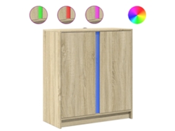 Sideboard, Sideboards Vidaxl Marrom Madeira Processada (n/a)