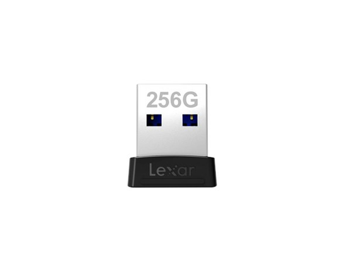 Memória USB LEXAR JumpDrive S47 (Preto/Prateado - 256 GB)