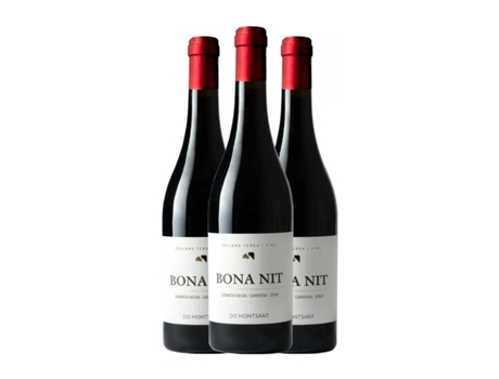 Vinho TERRA I VINS Bona Nit Negre Montsant Crianza (0.75 L - 3 Unidades)