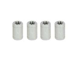 LM8UU Conjunto de 4 Rolamentos Lineares de Plástico para Peças de Impressora 3D RJMP-01-08