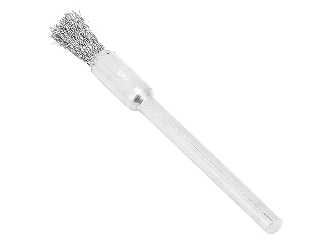 10 Pcs Mini Escova De Aço Fio Roda De Polimento Prática Popular Para Ferramenta De Lixadeira (3*5 Mm)