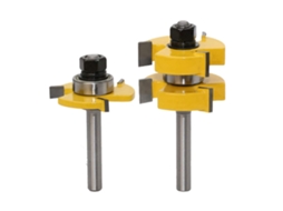 Jogo De 2 Ferramentas De Percussão Com Ranhura E Espiga 8mm,forma Em T De 3 Dentes,ferramenta Para Trabalho Em Madeira Btforus