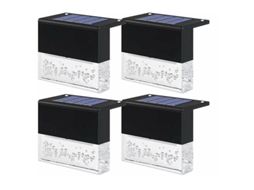 Rebe lâmpadas Solares Exteriores Led Impermeáveis para Jardim, Terraço, Escadas e Áreas Ao Ar Livre (branco Quente/cores)