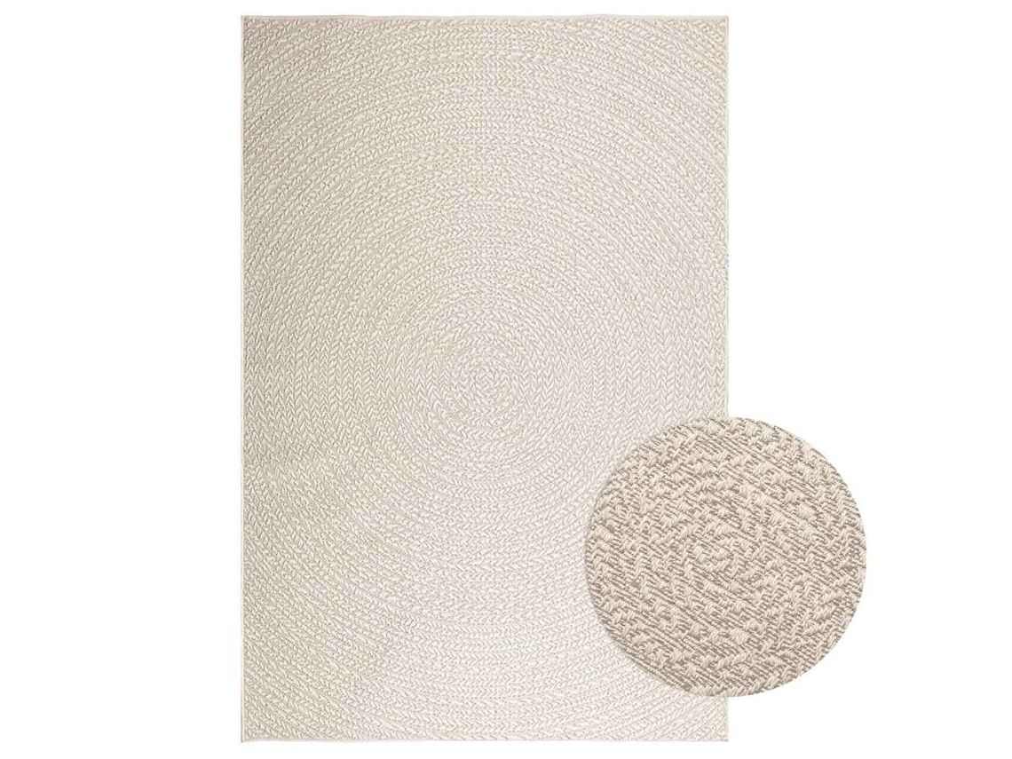 Rug, Rugs Vidaxl Creme Polipropileno (160 X 230 Cm)
