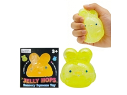 Geleia Squishy Amarela Brincar Decorar