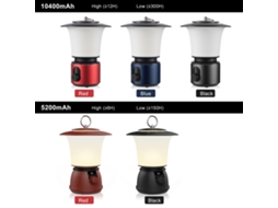 Lanterna de Acampamento Led Recarregável Usb Portátil