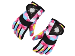 Luvas de Neve para Crianças, Impermeáveis, Isolantes, para Inverno, Esqui, Patinação e Ciclismo