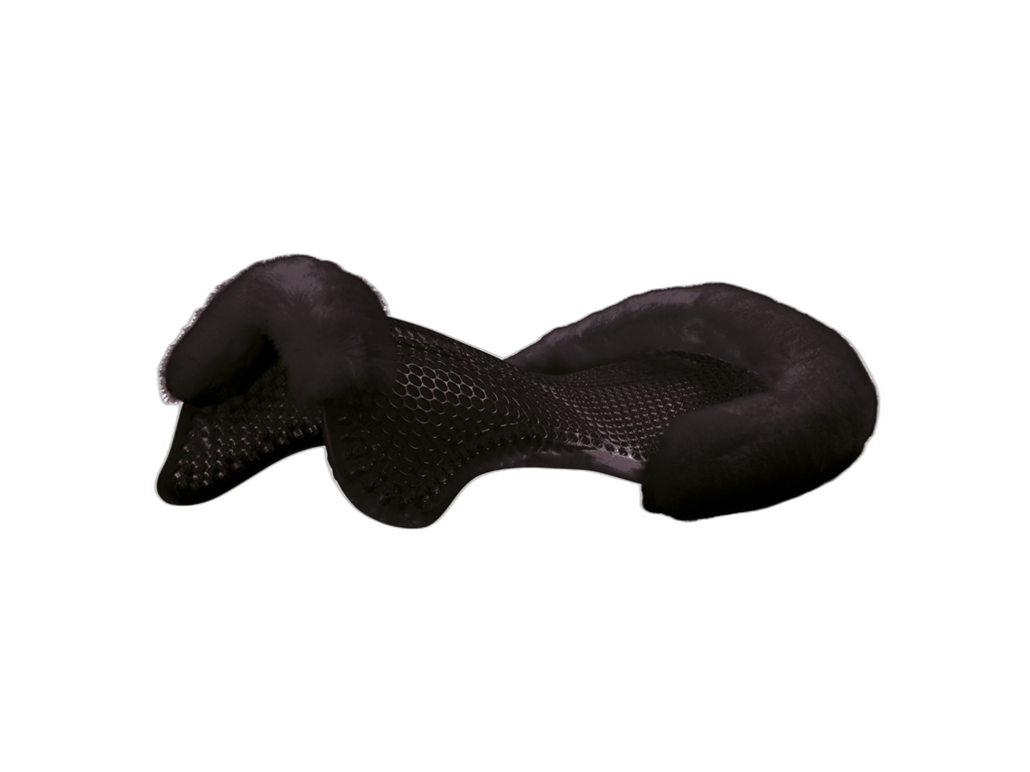 Gel de Pele de Borrego de Cavalo Com Amortecedor Frontal LEMIEUX