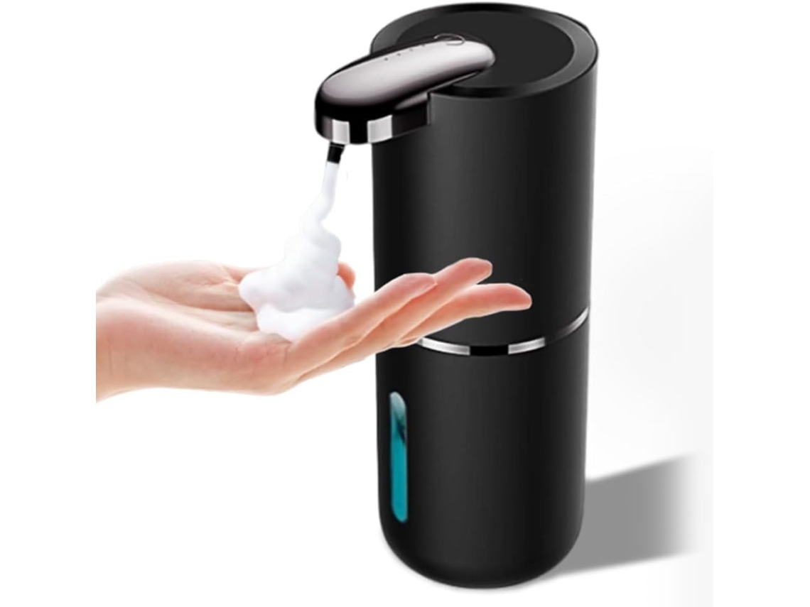 Dispensador Automático De Sabonete Líquido Espumante Sem Contato, 380 Ml, Recarregável Via Usb, Para Gokoco