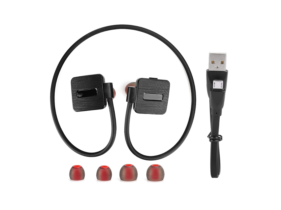 Fone De Ouvido Bluetooth 4.1 Sem Fio Binaural À Prova D'água Universal Para Esportes