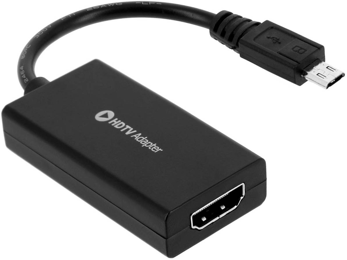 Adaptador Micro-USB AVIZAR DATA-MHL-V2