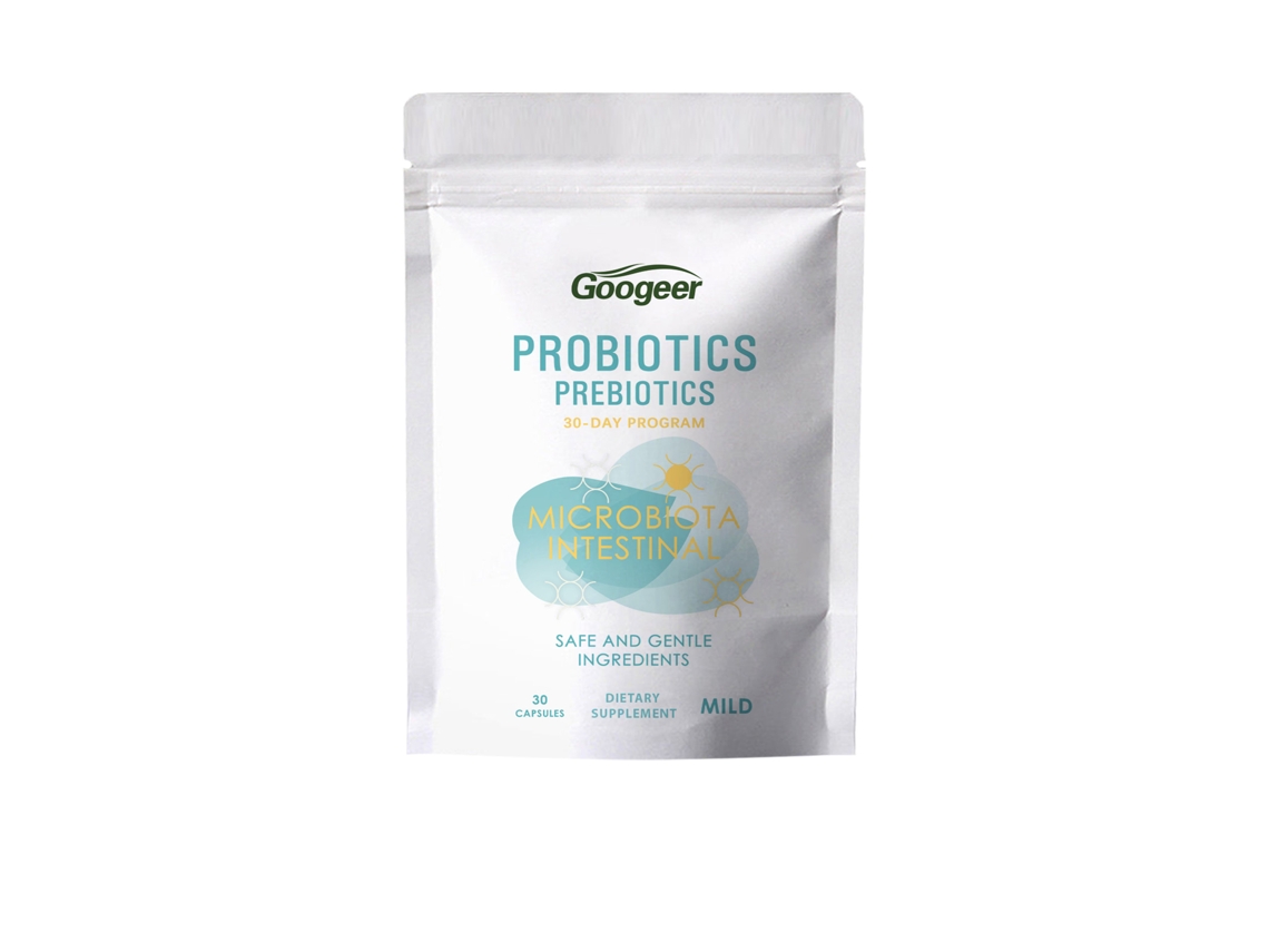 Cápsulas Proibióticas Para Saúde Do Estômago E Intestino