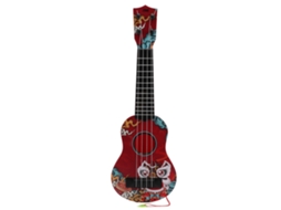 Lurelia Ukulele Infantil Para 3 Anos Com Plástico, 4 Cordas, 43 X 14 Cm E 5 Polegadas, Pré-escolar