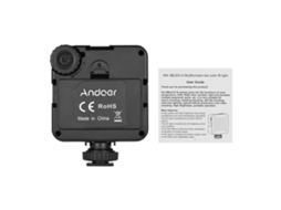 2026 luz Led Rgb para Cámara, Luz de Relleno Led, Luz para Grabación de Video Y Fotografía, Mini Luz Led Andoer