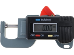 Medidor De Espessura Digital 0 A 12 Mm, Com Visor Lcd, Faixa Medição