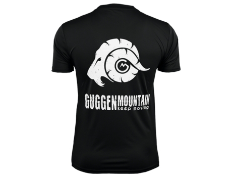 T-shirt GUGGEN MOUNTAIN Fw04 Esportiva Ao Ar Livre de Secagem Rápida Respirável (Preto - S)