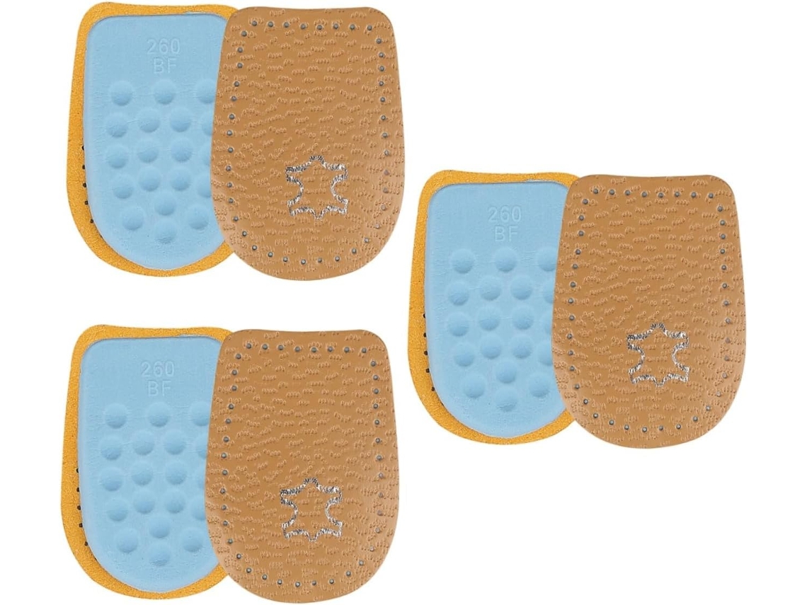 3 Pares De Protetores Calcanhar Látex, Unissex, Para Sapatos, Flexíveis, Para Salto Alto, Reutilizáveis, Confortáveis