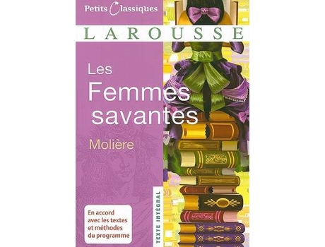 Livro les femmes savantes de moliere (francês)