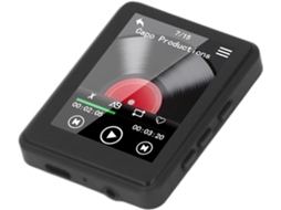 Reprodutor de MP3/MP4, tela Bluetooth 5.3 de 5,3 polegadas, alto-falante com tela sensível ao toque, sistema de som HiFi 2.4.