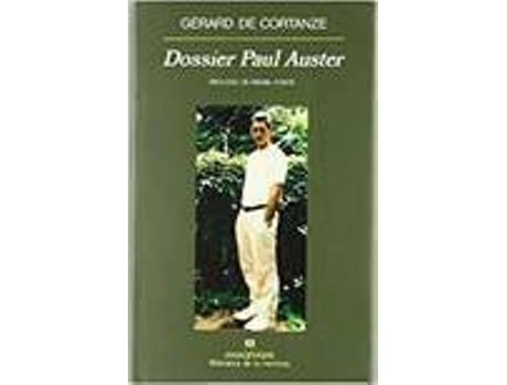 Livro Dossier Paul Auster de GÉrard De Cortanze