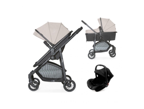 Carrinho De Bebé 3 Em 1 Asalvo Biarritz Stone