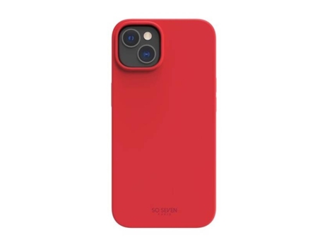 Capa Smoothie Recycle para iPhone 14 Plus SO SEVEN Vermelho
